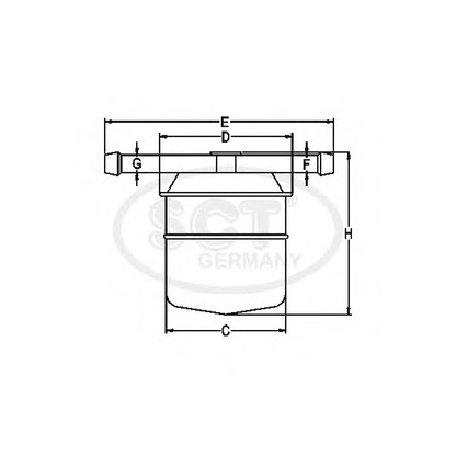 Photo Fuel filter SCT Germany ST336