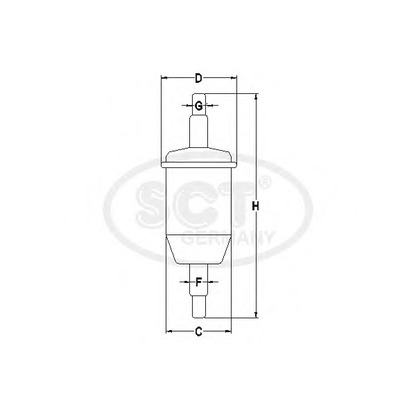 Zdjęcie Filtr paliwa SCT Germany ST337