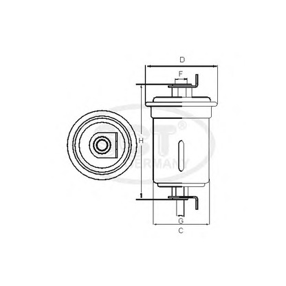 Photo Filtre à carburant SCT Germany ST368