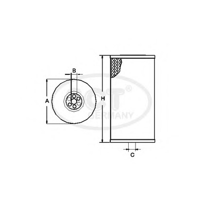 Foto Kraftstofffilter SCT Germany ST480