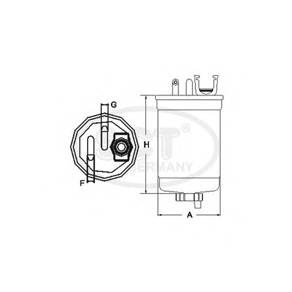 Foto Kraftstofffilter SCT Germany ST490