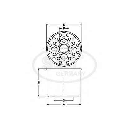 Photo Fuel filter SCT Germany ST702