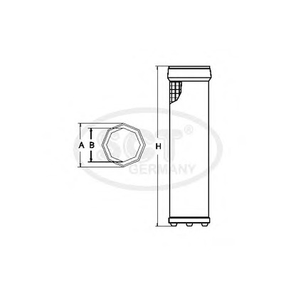 Foto Filtro aria secondaria SCT Germany SW3826