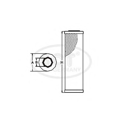 Photo Secondary Air Filter SCT Germany SW3839