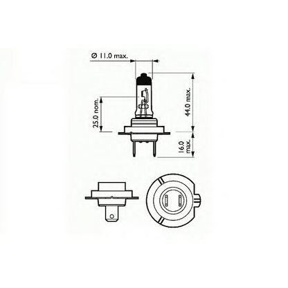 Foto Glühlampe, Fernscheinwerfer SCT Germany 202136