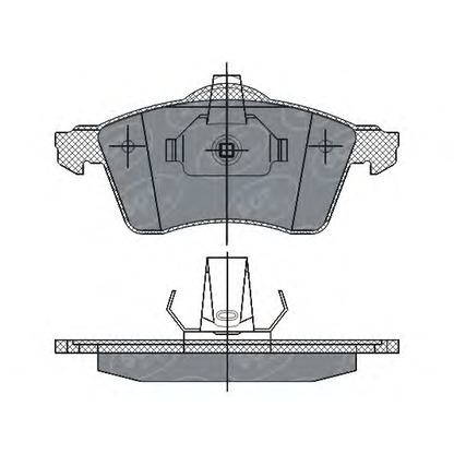 Photo Brake Pad Set, disc brake SCT Germany SP286PR