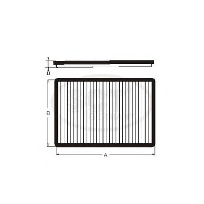 Photo Filter, interior air SCT Germany SA1170