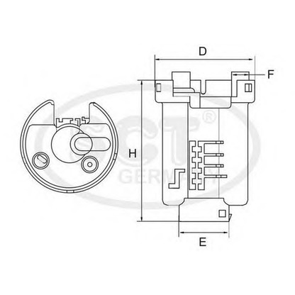 Foto Kraftstofffilter SCT Germany ST6507