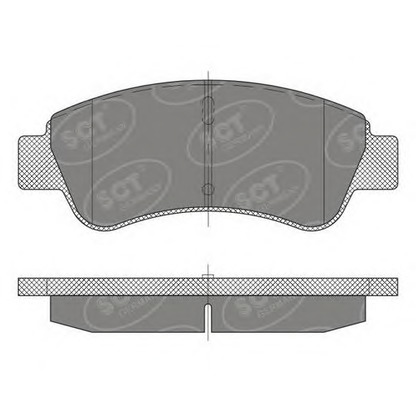 Foto Juego de pastillas de freno SCT Germany SP488PR