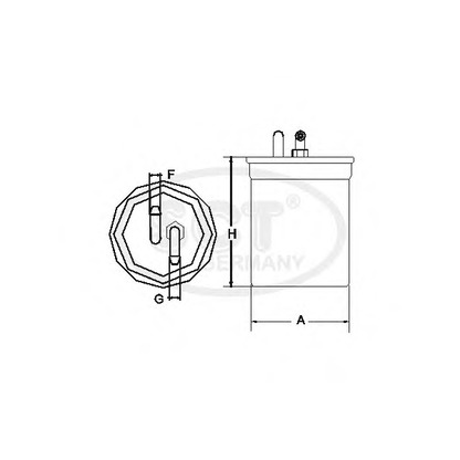 Foto Kraftstofffilter SCT Germany ST6123