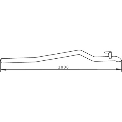 Zdjęcie Rura wydechowa DINEX 74523