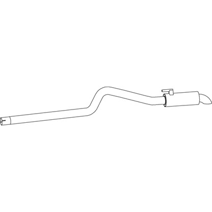 Foto Kit montaggio, Tubo gas scarico DINEX 74602