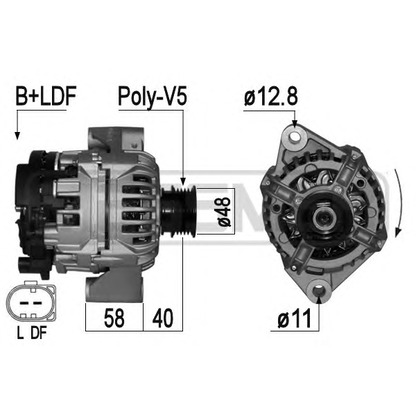 Zdjęcie Alternator ERA 209066