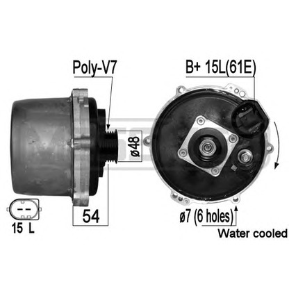 Zdjęcie Alternator ERA 209068