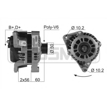 Zdjęcie Alternator ERA 210003