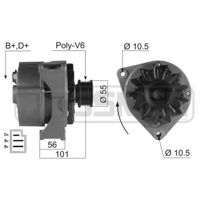 Zdjęcie Alternator ERA 210032