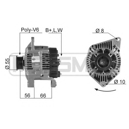 Foto Alternador ERA 210049