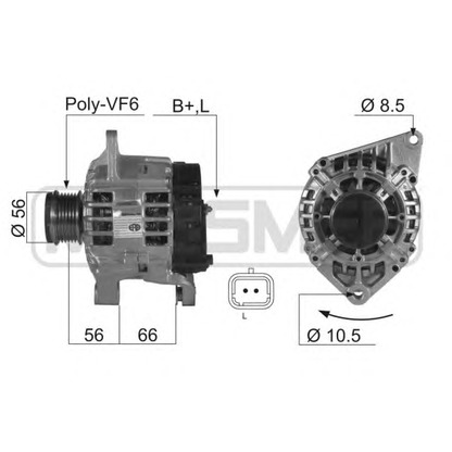 Photo Alternator Regulator ERA 210053