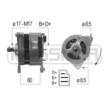 Foto Alternador ERA 210060