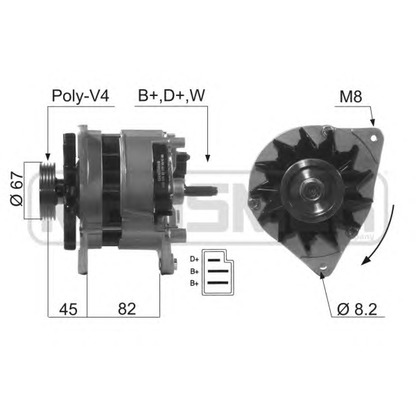 Zdjęcie Alternator ERA 210085