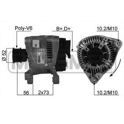 Zdjęcie Alternator ERA 210094