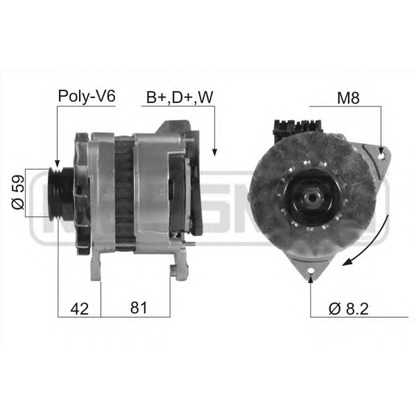 Foto Alternador ERA 210099