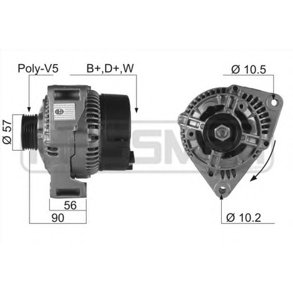 Zdjęcie Alternator ERA 210157