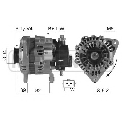 Zdjęcie Alternator ERA 210189