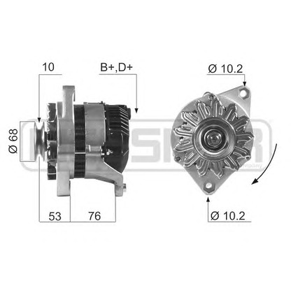 Zdjęcie Alternator ERA 210214