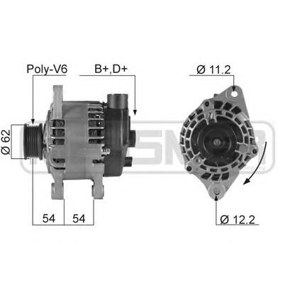 Foto Alternador ERA 210249