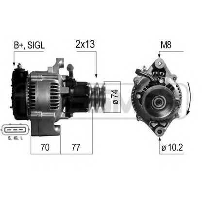 Photo Alternator ERA 210267