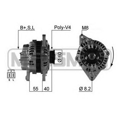 Photo Alternator ERA 210282