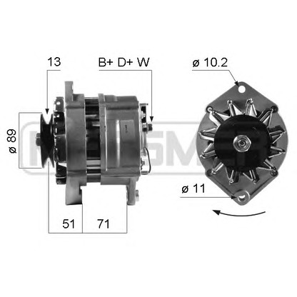 Foto Alternador ERA 210297