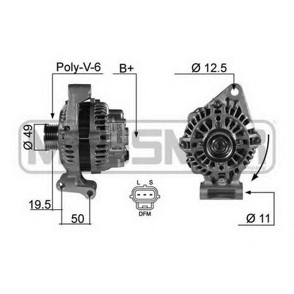 Photo Alternator ERA 210367