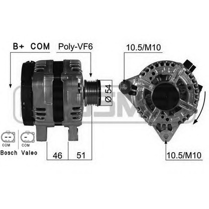 Foto Alternador ERA 210420