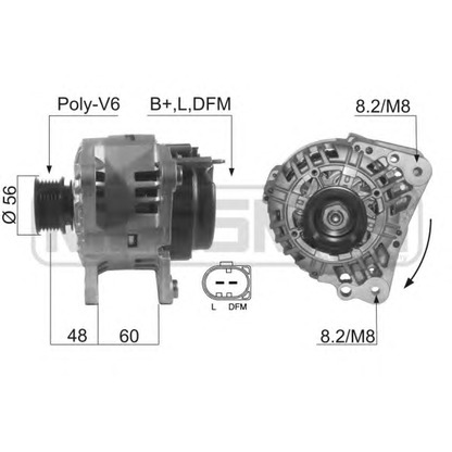 Zdjęcie Alternator ERA 210447