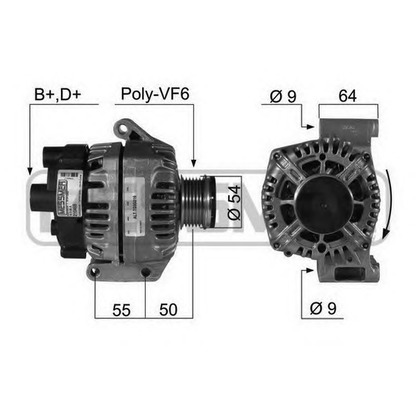 Zdjęcie Alternator ERA 210466