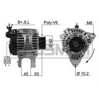 Photo Alternator ERA 210479