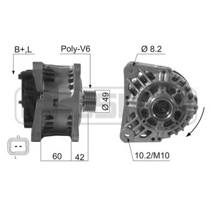 Photo Alternator ERA 210480