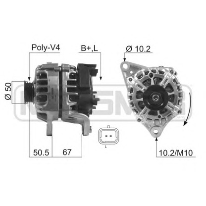 Foto Alternador ERA 210516