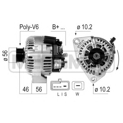 Zdjęcie Alternator ERA 210536