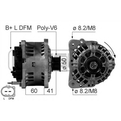 Photo Alternator ERA 210568