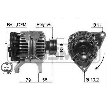 Foto Alternador ERA 210572