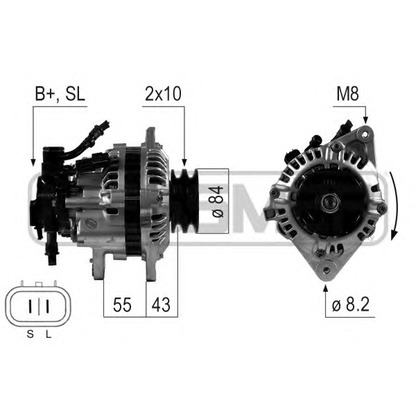 Photo Alternator ERA 210645