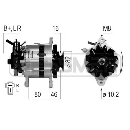 Photo Alternator ERA 210654