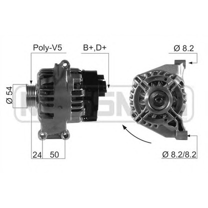 Foto Alternador ERA 210660