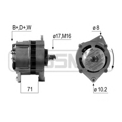 Zdjęcie Alternator ERA 210672