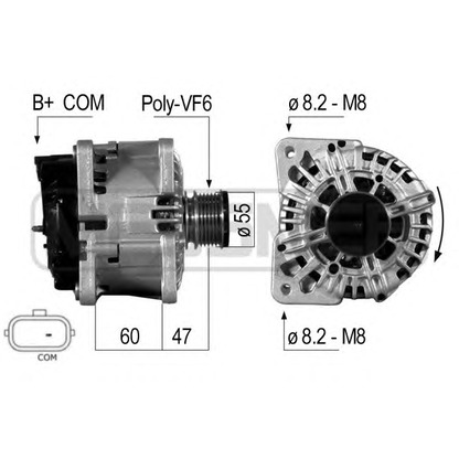 Foto Alternador ERA 210705