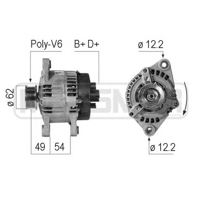 Photo Alternator ERA 210763