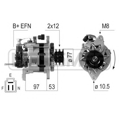 Photo Alternator ERA 210768